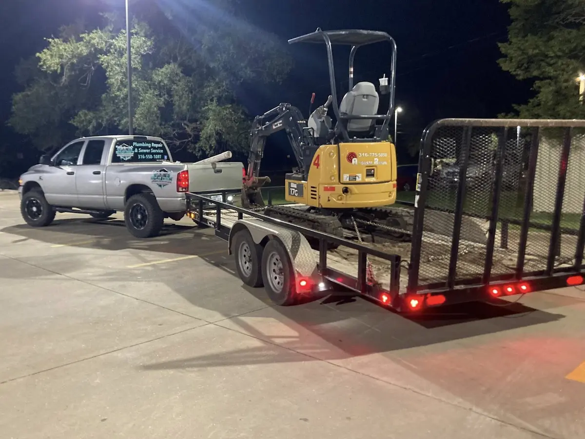 Butler County Sewer & Drains truck and equipment